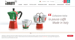 Desktop Screenshot of bialetti.it